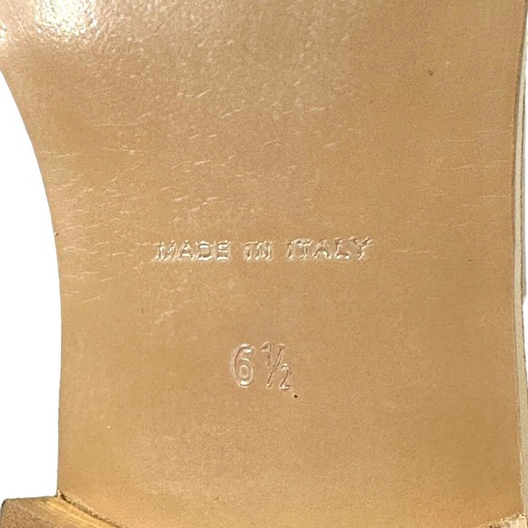 EVERLANE The Modern Loafer Slip On Leather Low Heel Mules 6.5 US in Navy - Picture 10 of 12